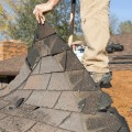 How many man hours to replace a roof?
